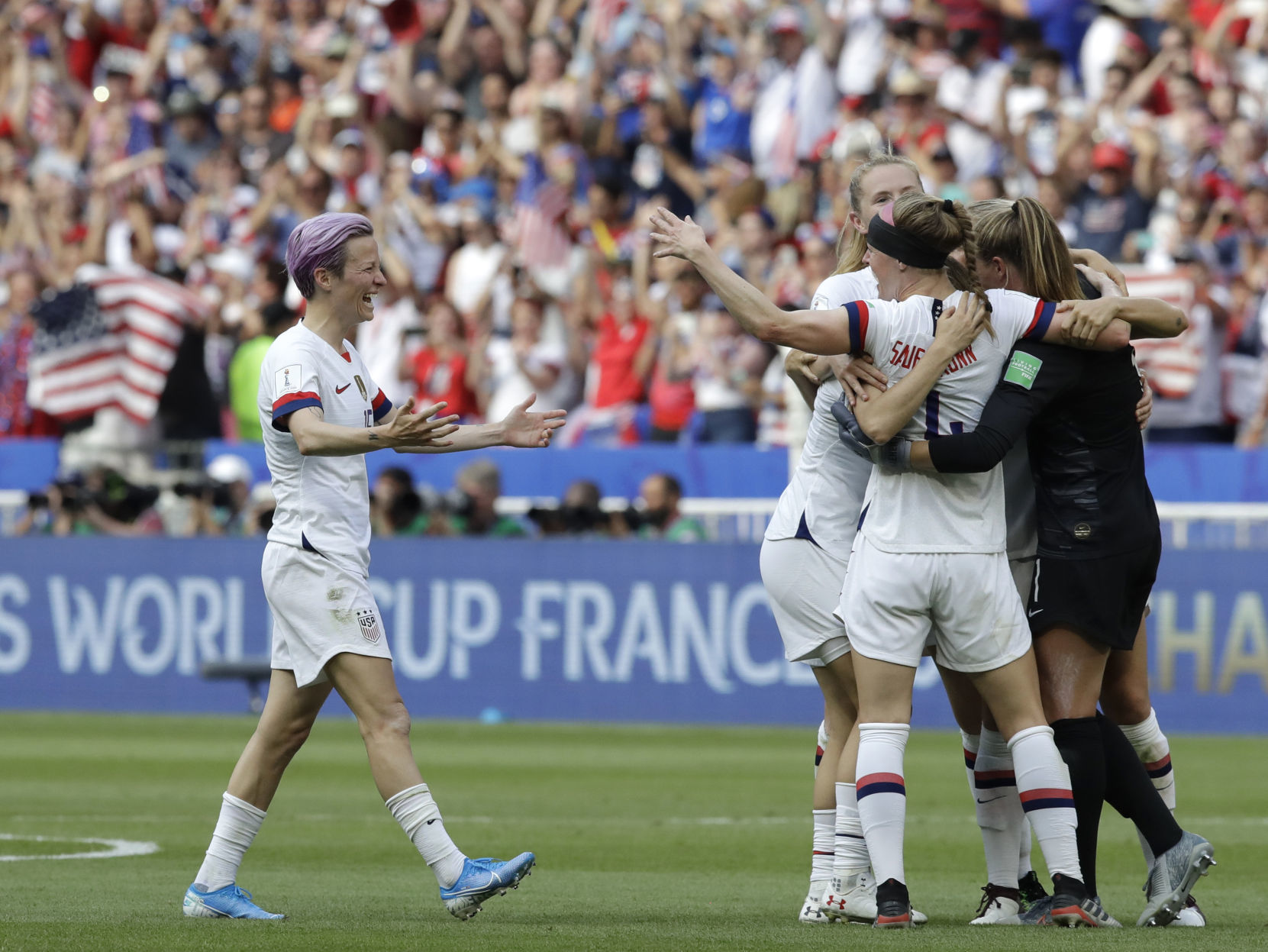 APTOPIX France US Netherlands WWCup Soccer